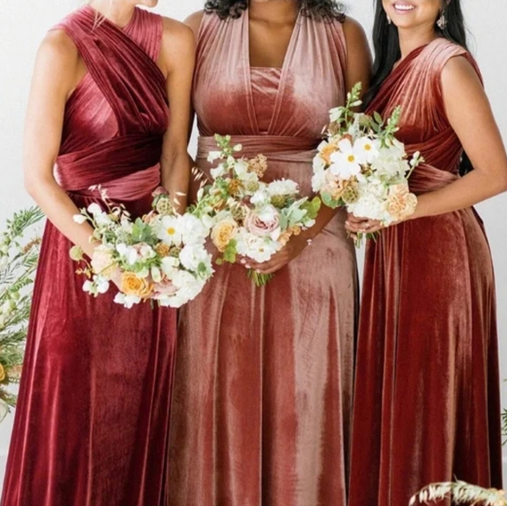 Revelry Micah Convertible Dress Romantic Rose
